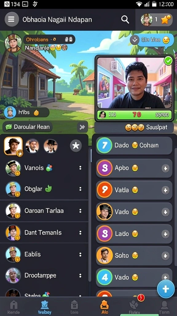 789rp - Mode multiplayer untuk bersaing dengan pemain lain.