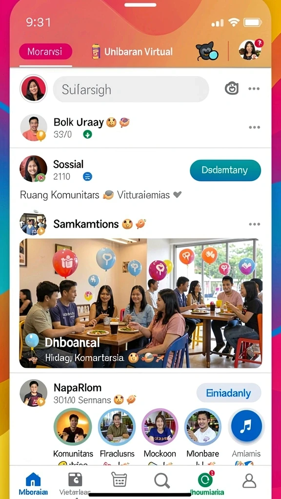 mpo1221 - Tampilan menu utama MPO1221 yang user-friendly.