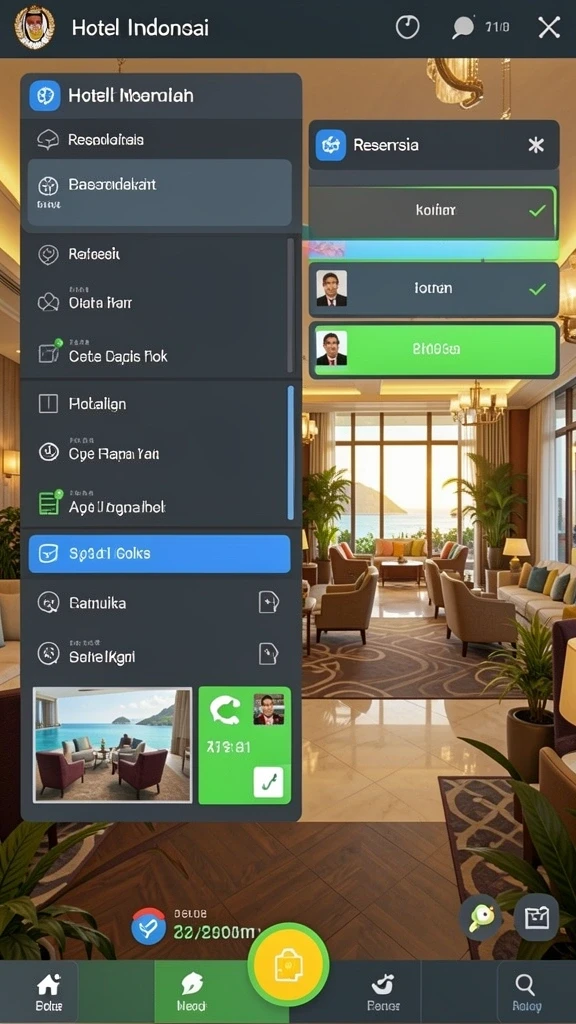 n06 - Tangkapan layar memperlihatkan karakter unik yang bisa diunlock.